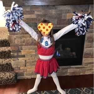 Girl’s Cheerleader Costume